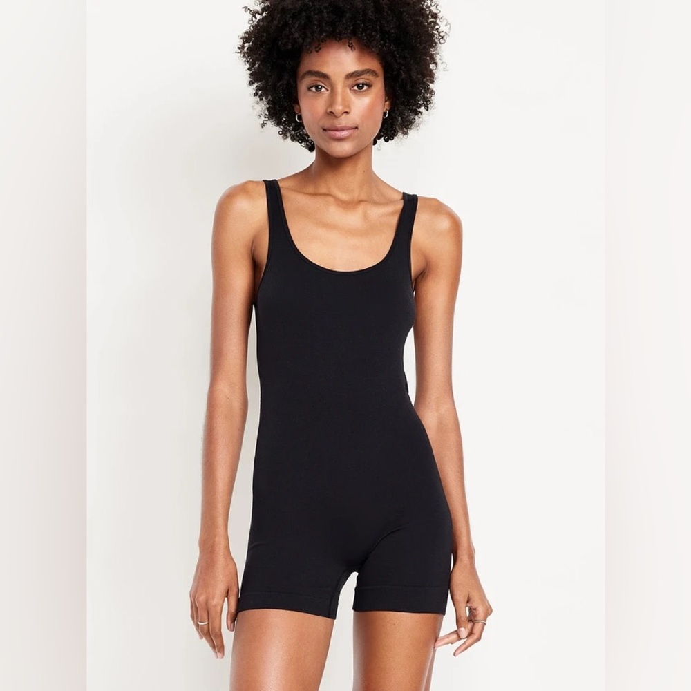 Old Navy Black Women's Shapewear Bodysuit